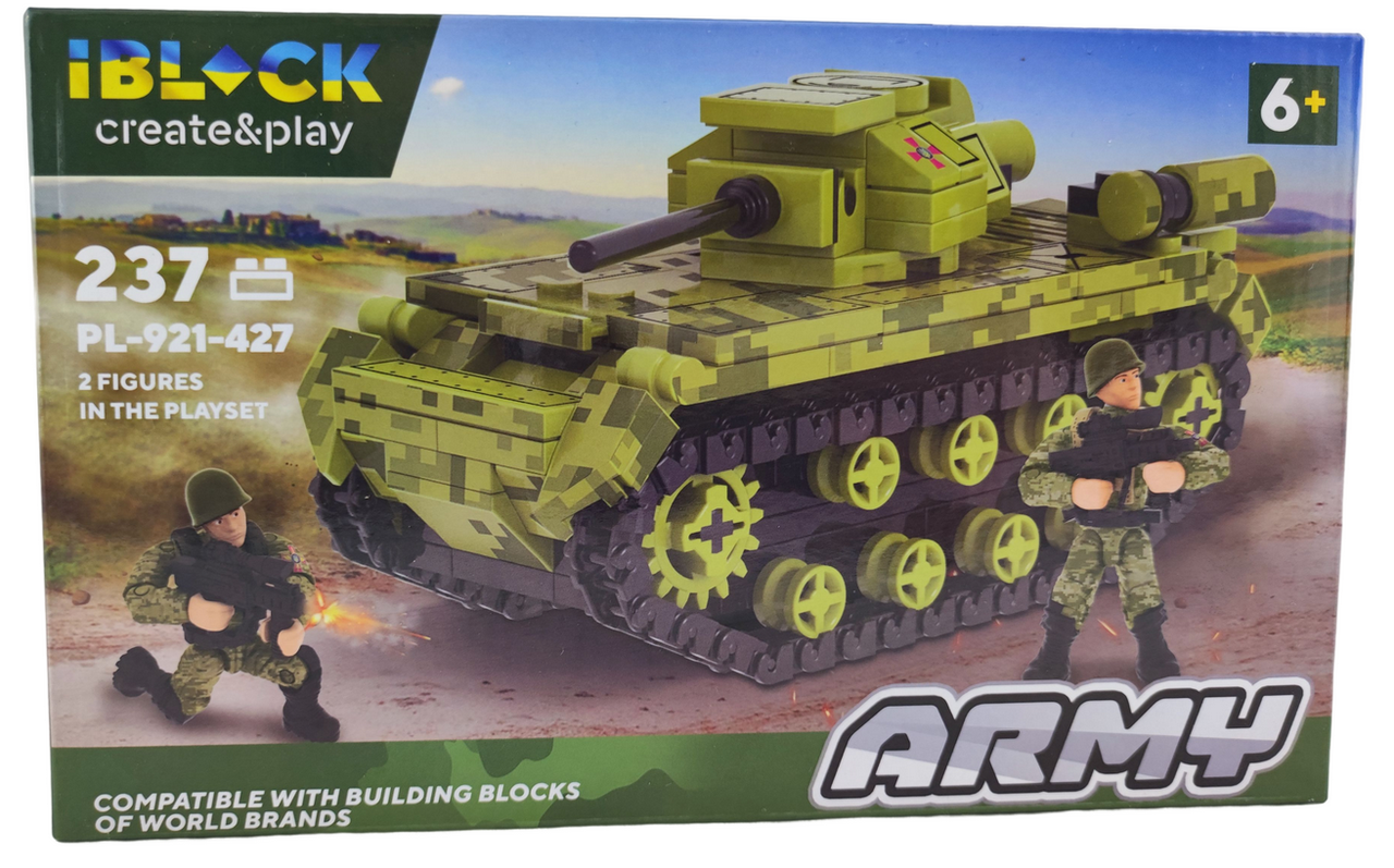 Конструктор Iblock Военная техника 237 дет.