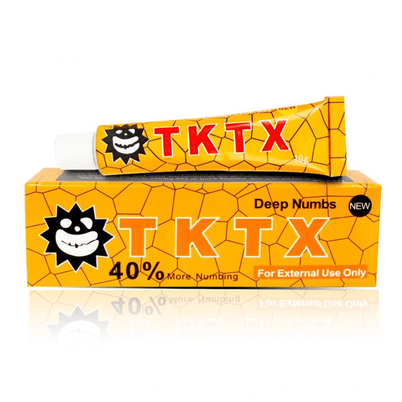Крем анестетик для тату TKTX 40% 10 г Желтый (2008)