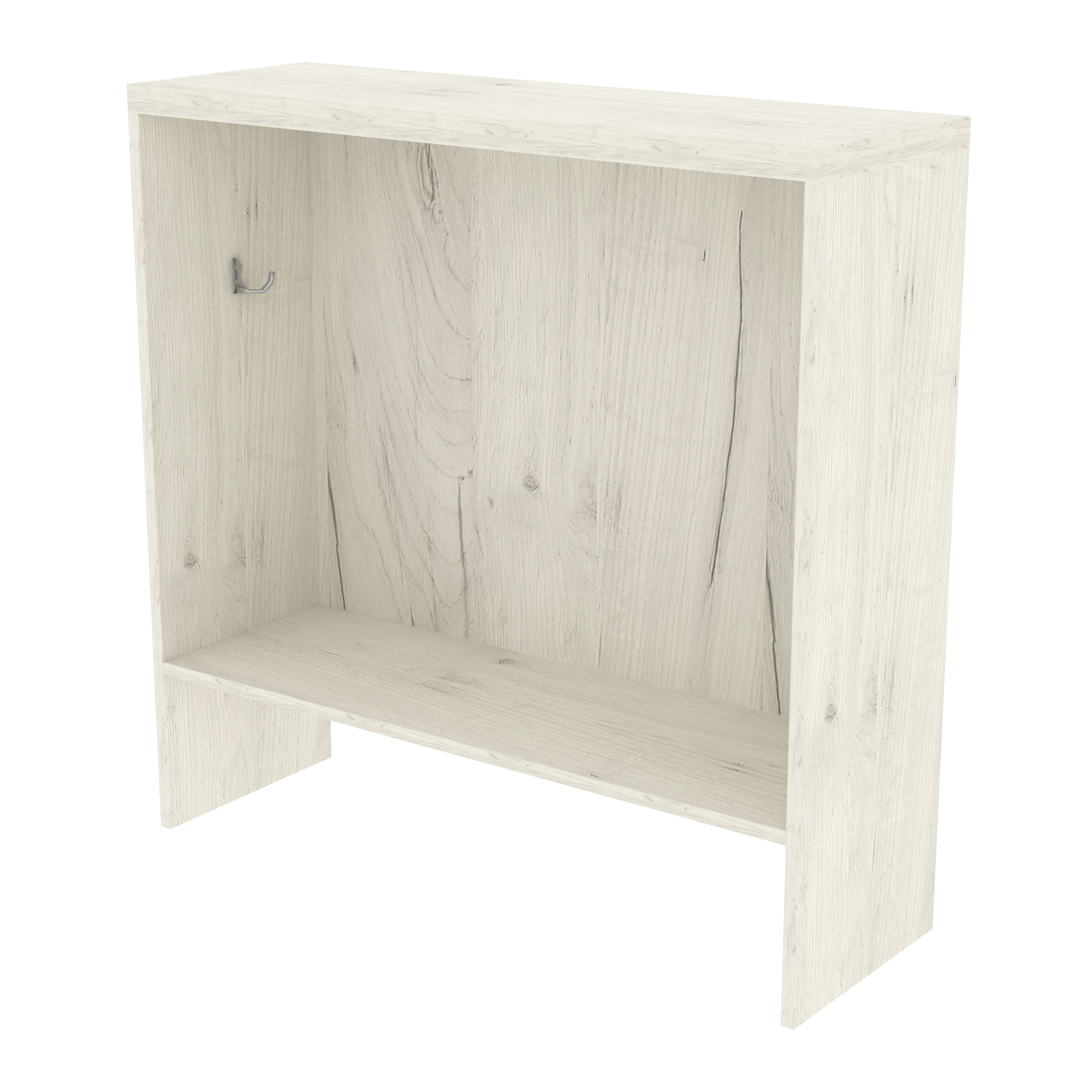 Тумба для салону Континент TS-1 900х300х900 мм Дуб Крафт білий