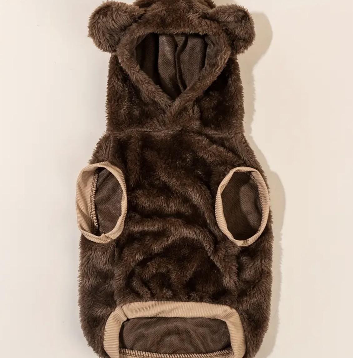 Толстовка для собак и кошек BEAR S Коричневый (6547456435)