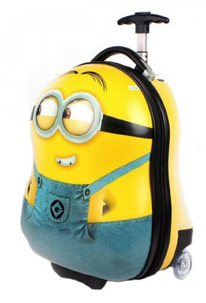 Чемодан детский пластиковый Миньен 42 см 2 колеса (Bp035800)