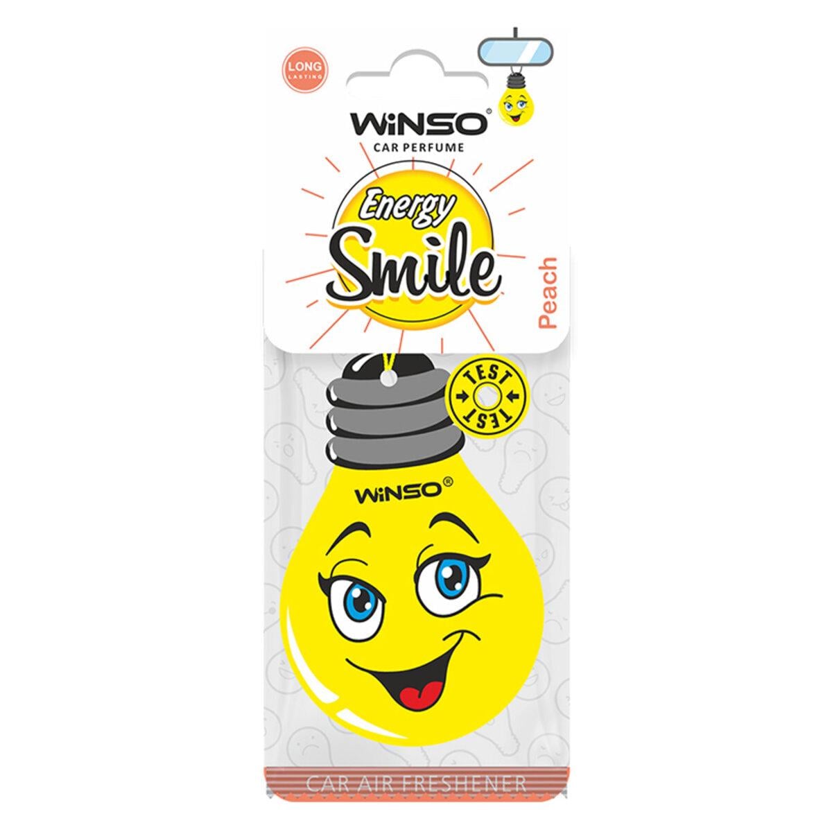 Ароматизатор WINSO Energy Smile-Peach (11036) Ароматизатор WINSO Energy Smile-Peach (11036)
