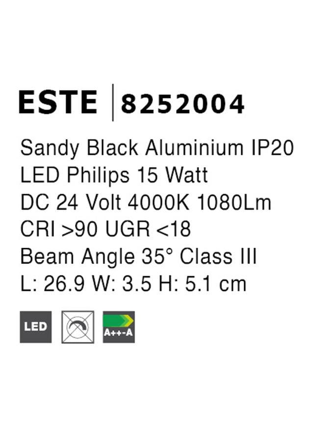 Светильник магнитный Nova Luce Este (8252004) - фото 7 Светильник магнитный Nova Luce Este (8252004) - фото 7