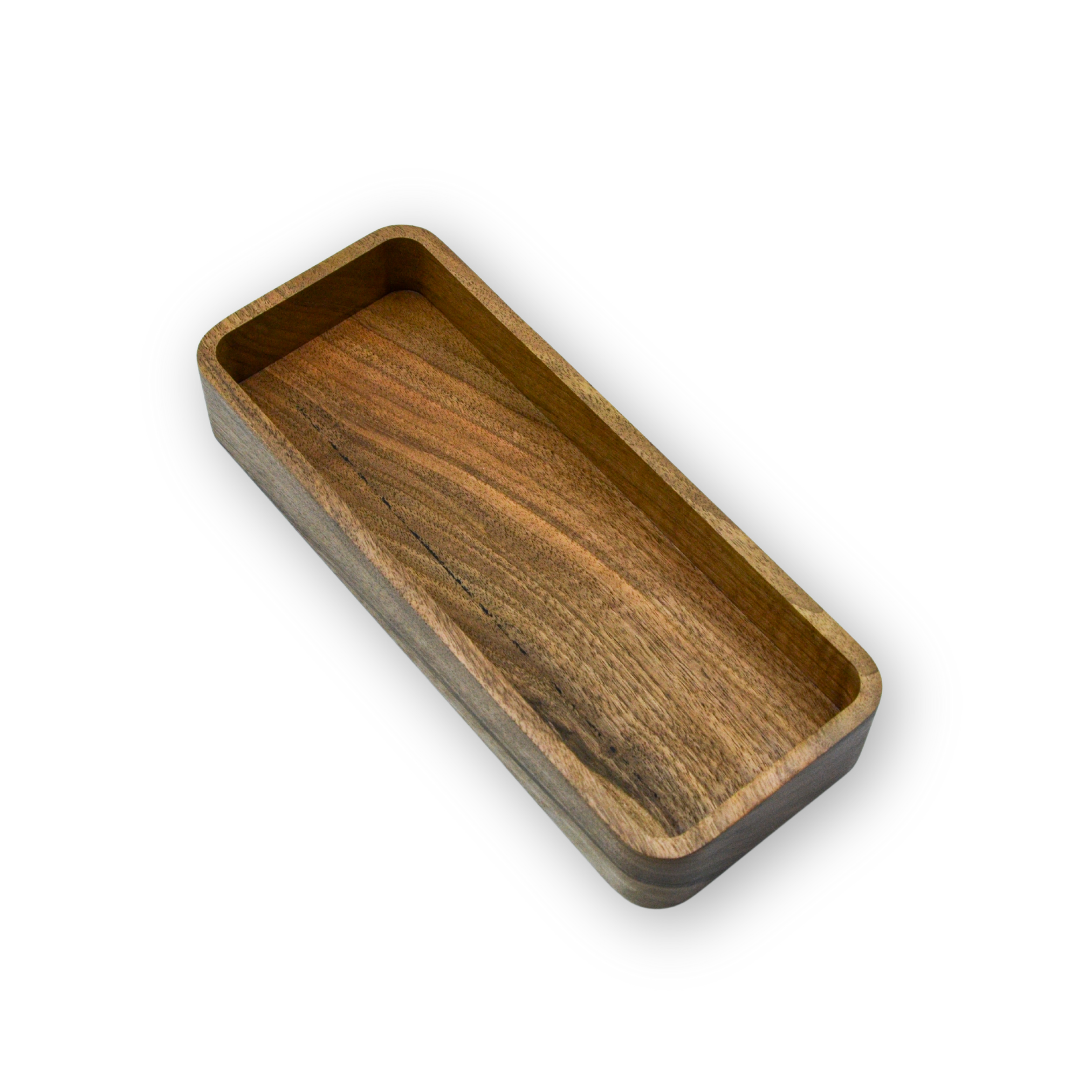 Сервірувальна підставка для подачі столових приборів з дерева горіха (23047948)