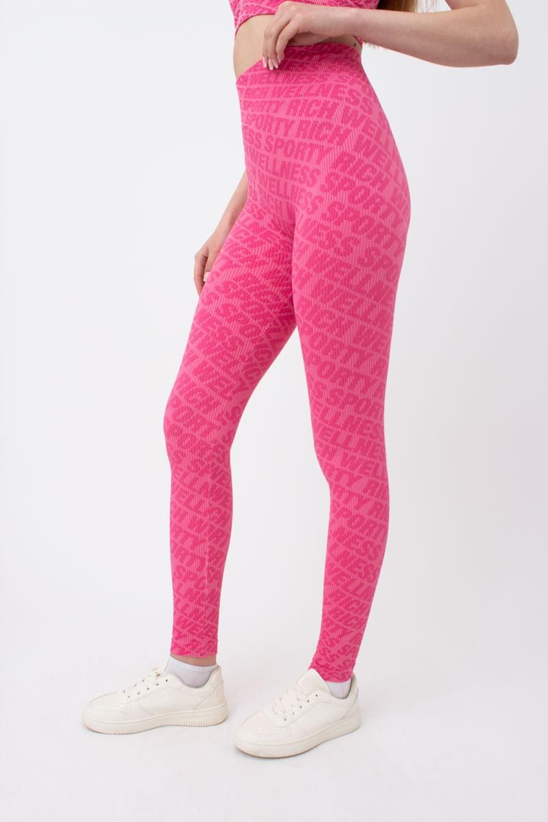 Леггинсы спортивные женские Giulia LEGGINGS RIB WELLNESS в рубчик L/XL Pink (4823116909434) - фото 3 Леггинсы спортивные женские Giulia LEGGINGS RIB WELLNESS в рубчик L/XL Pink (4823116909434) - фото 3