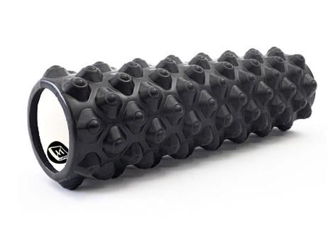 Ролик массажный EasyFit Grid Roller Extreme 45 см Черный (EF-2051-BK)