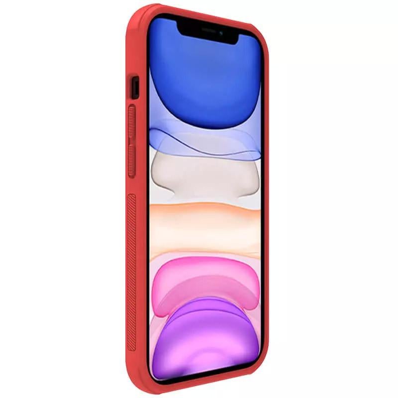 Противоударный Чехол Nillkin Matte Pro для Apple iPhone 15 Pro Max (6.7") Красный/Red - фото 5