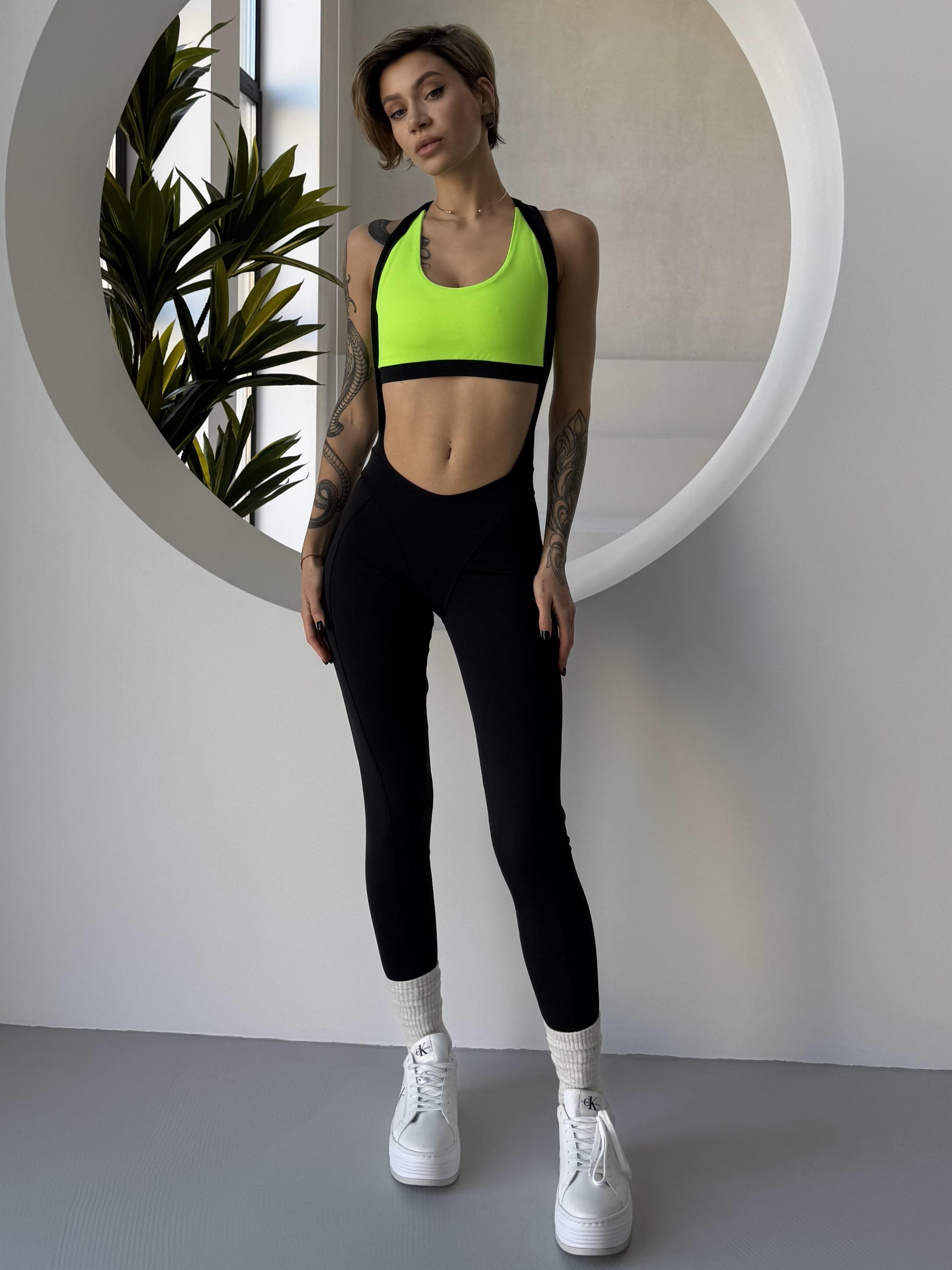 Комбинезон женский Nova Vega спортивный без топа XS Черный (1195-0029)