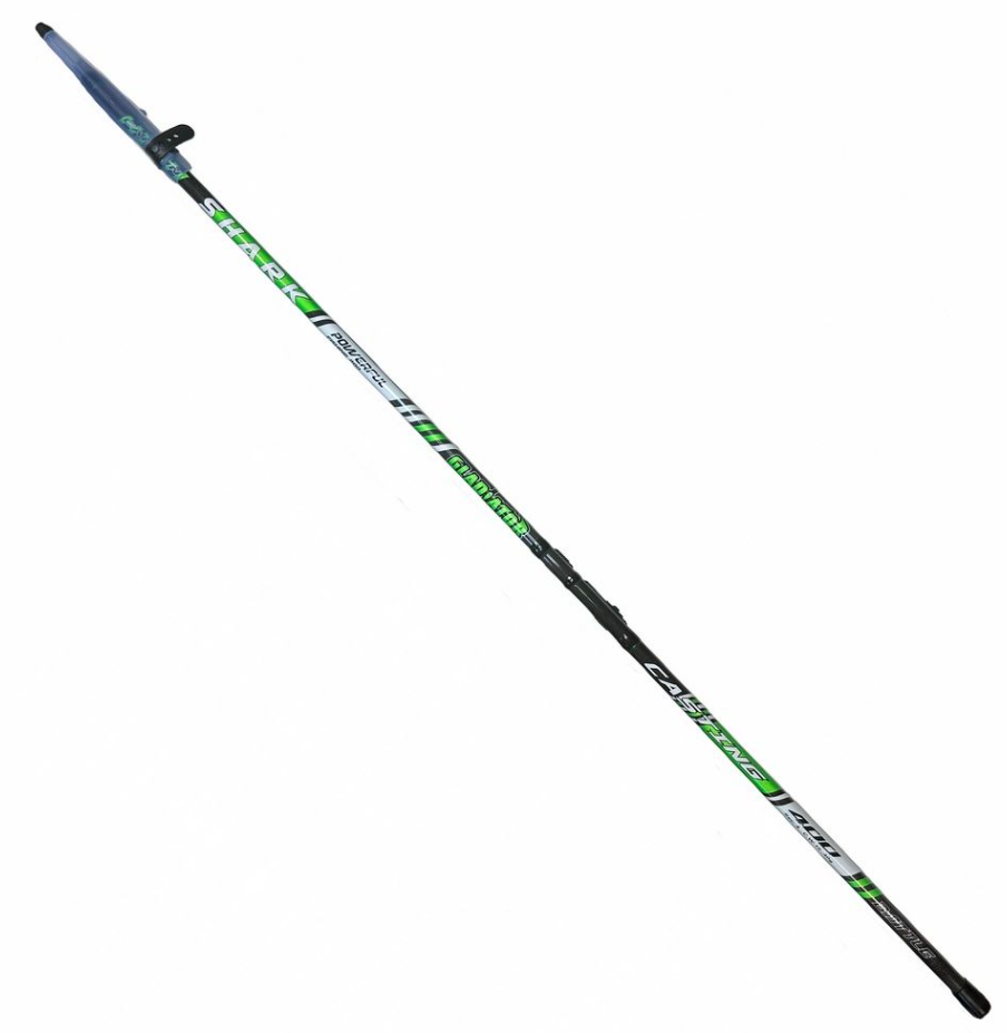 Удочка карбоновая телескопическая Gladiator Shark с кольцами 6 м 5-25 г (GL7045)
