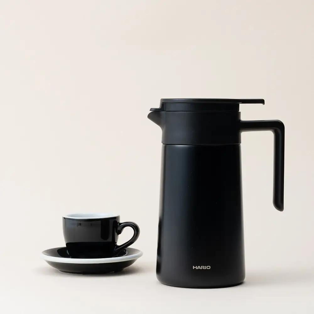 Термо-сервер для профессиональной заварки кофе Hario 800 мл Черный (CHP-800-B) - фото 3 Термо-сервер для профессиональной заварки кофе Hario 800 мл Черный (CHP-800-B) - фото 3
