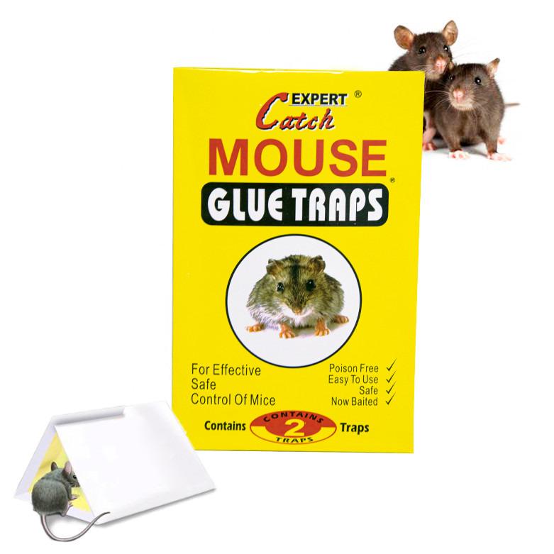 Ловушка для мышей Catch Expert Mouse glue traps 2 листа 13х18 см 2 шт. (3000073-TOP-2) - фото 3