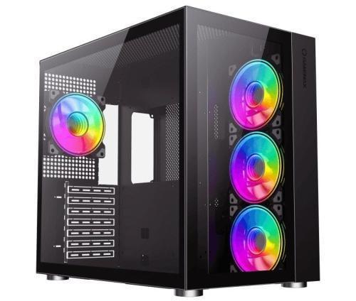 Корпус GameMax Infinity черный, без БП, Midi-Tower, ATX / Micro ATX / Mini ITX, 1хUSB 3.0, 399x273x420 мм, 7.5кг