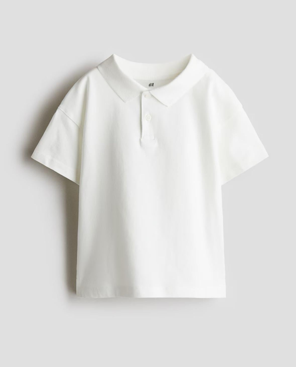 Футболка детская H&M 110-116 см Белый (32073)