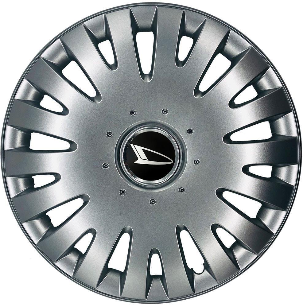 Колпаки SJS с логотипом Daihatsu 403 R16 4 шт. Серебряный (31006028)
