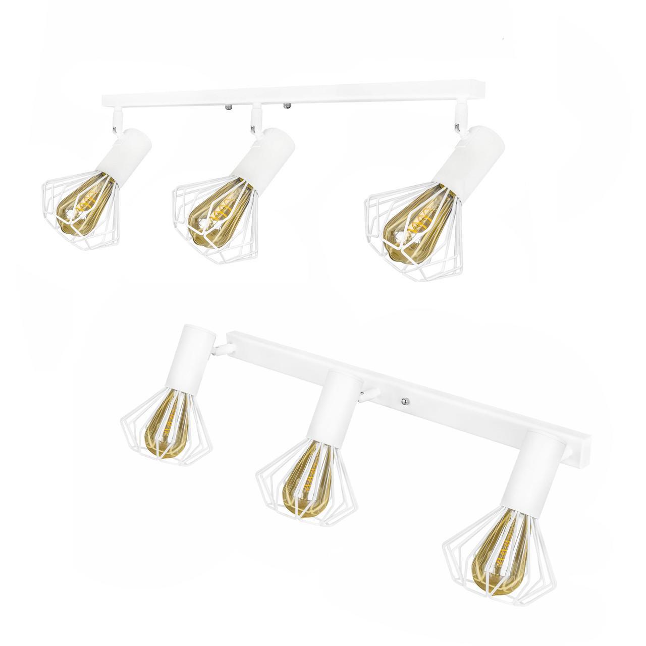 Спот MSK ELECTRIC Diadem под три лампы Е27 Белый (NL 22151-3W) - фото 3 Спот MSK ELECTRIC Diadem под три лампы Е27 Белый (NL 22151-3W) - фото 3