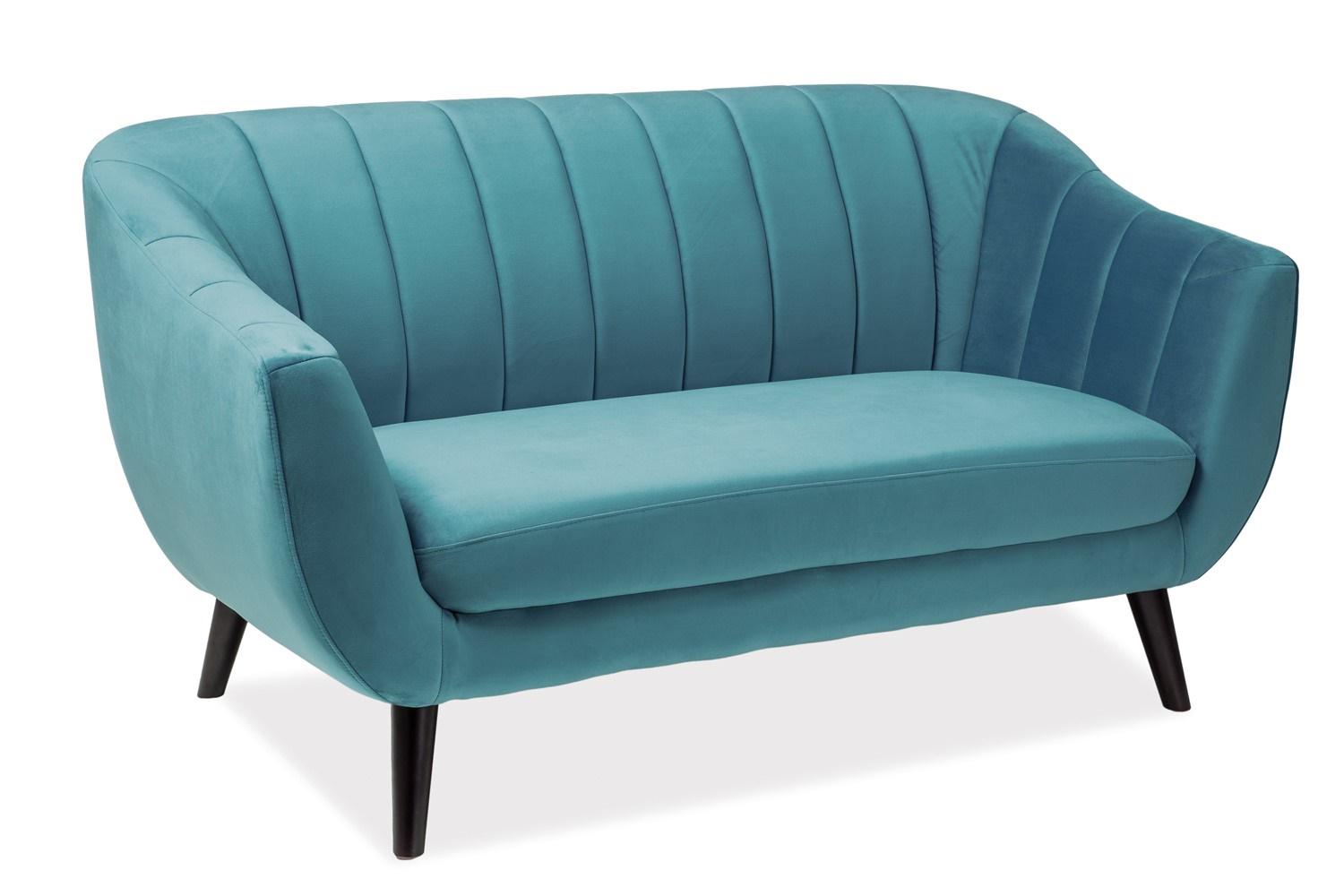 Диван Elite Velvet 2 Бірюзовий (ELITE2V85TU)