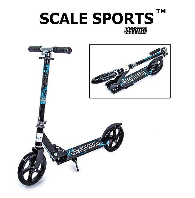 Самокат Scale Sports Scooter City 460 Чорний - фото 2