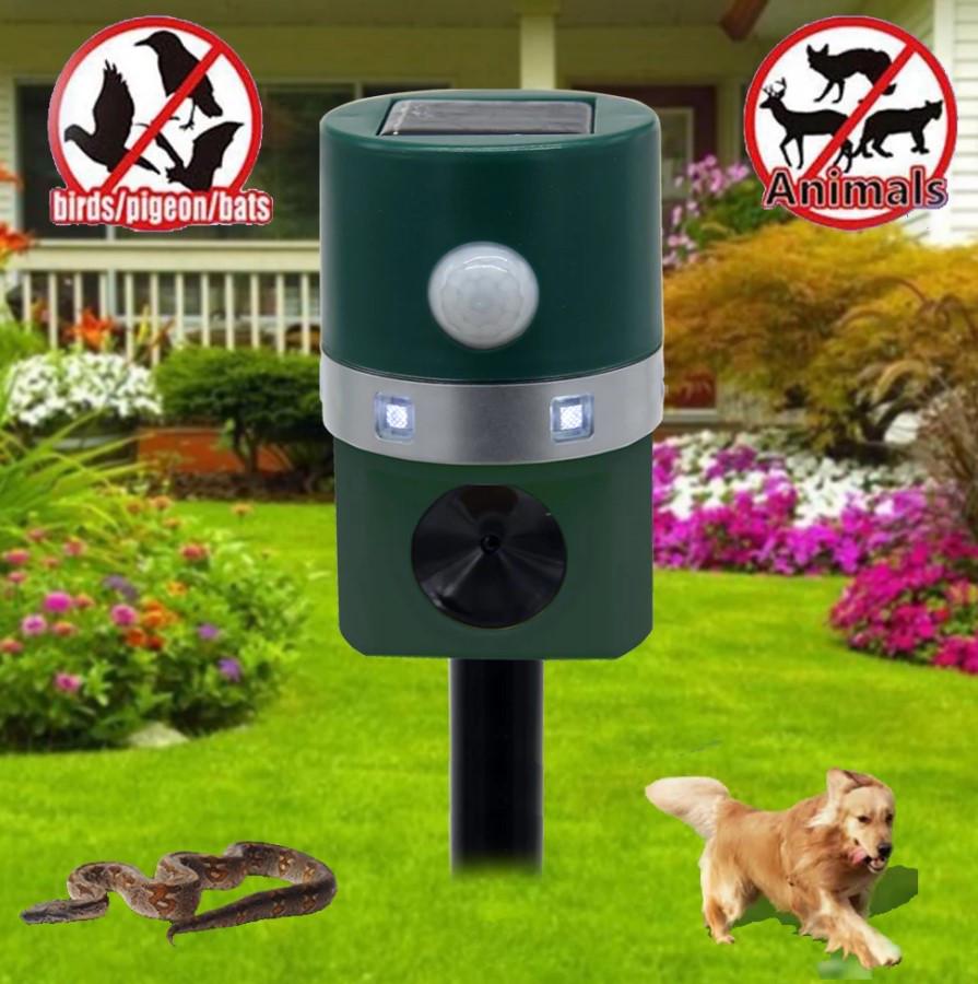 Відлякувач тварин Solar Pest Repeller 7002 на сонячній батареї - фото 3