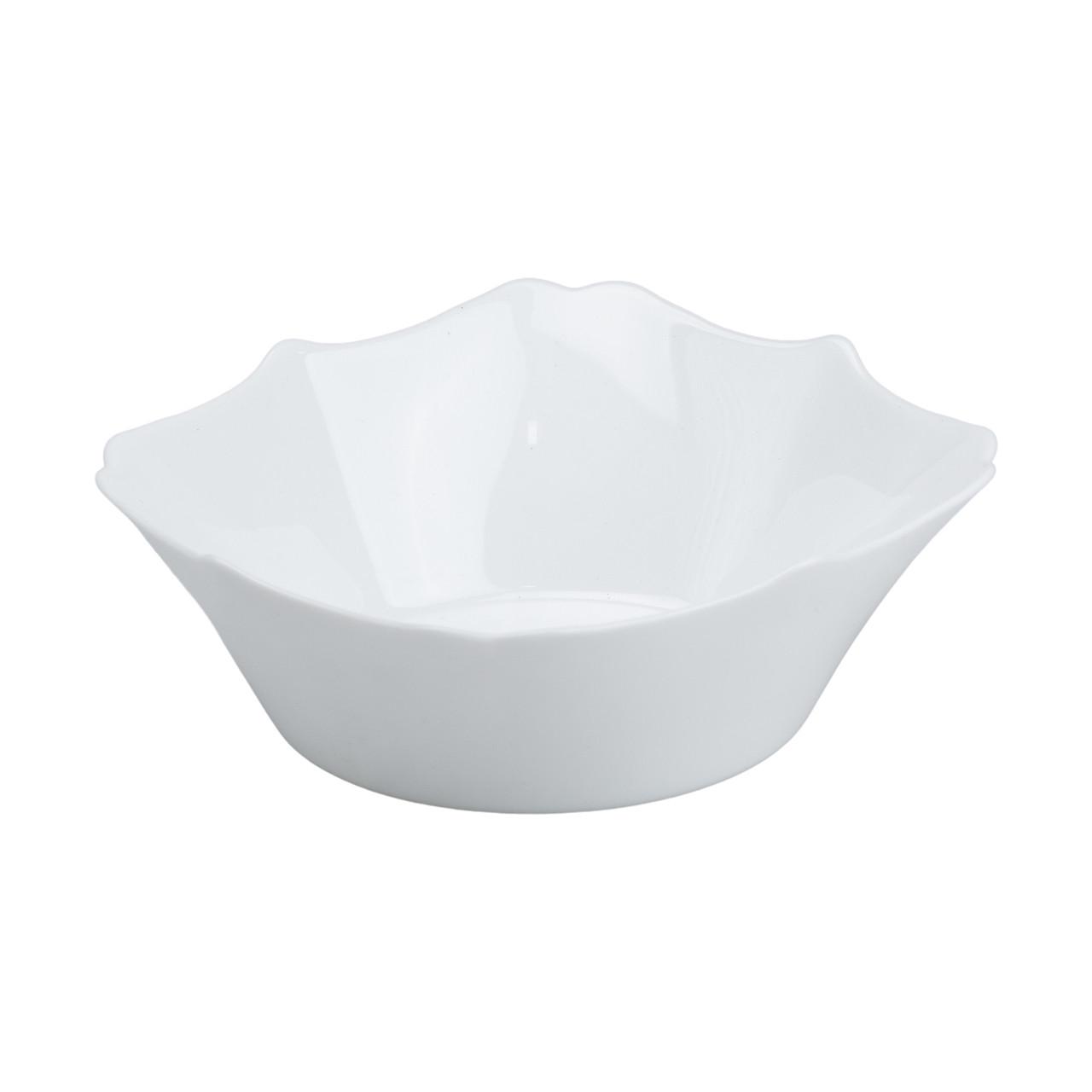 Сервіз тарілок керамічний на 6 персон Білий (4629) - фото 13