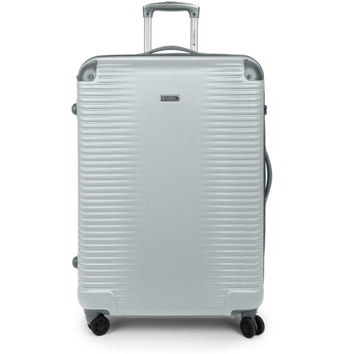 Чемодан Gabol Balance XP L Серебристый (930697)