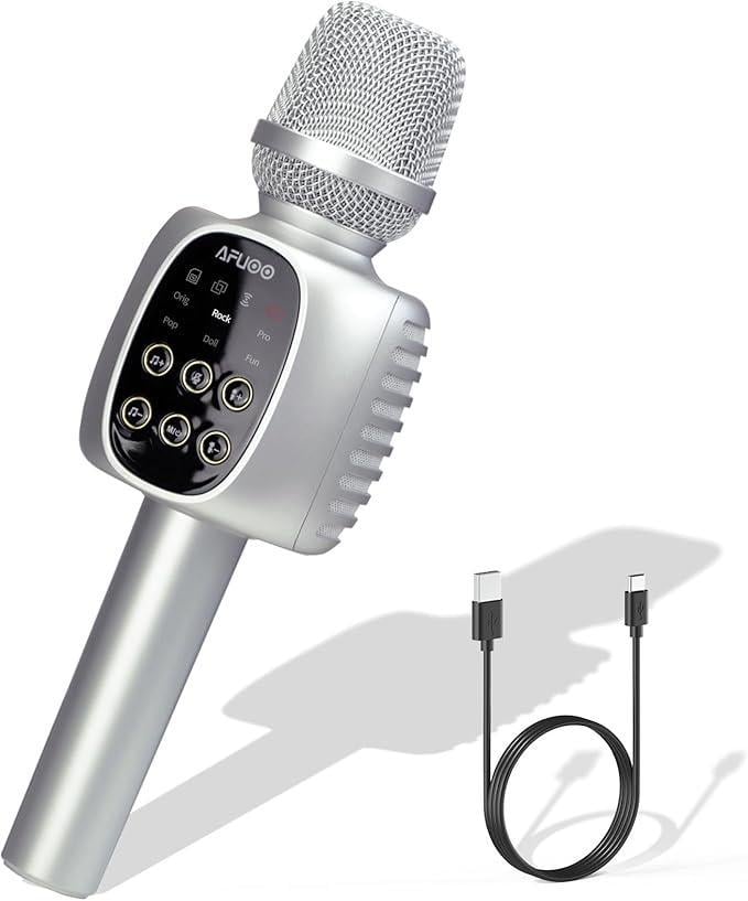 Мікрофон бездротовий AF для караоке з динаміком Bluetooth