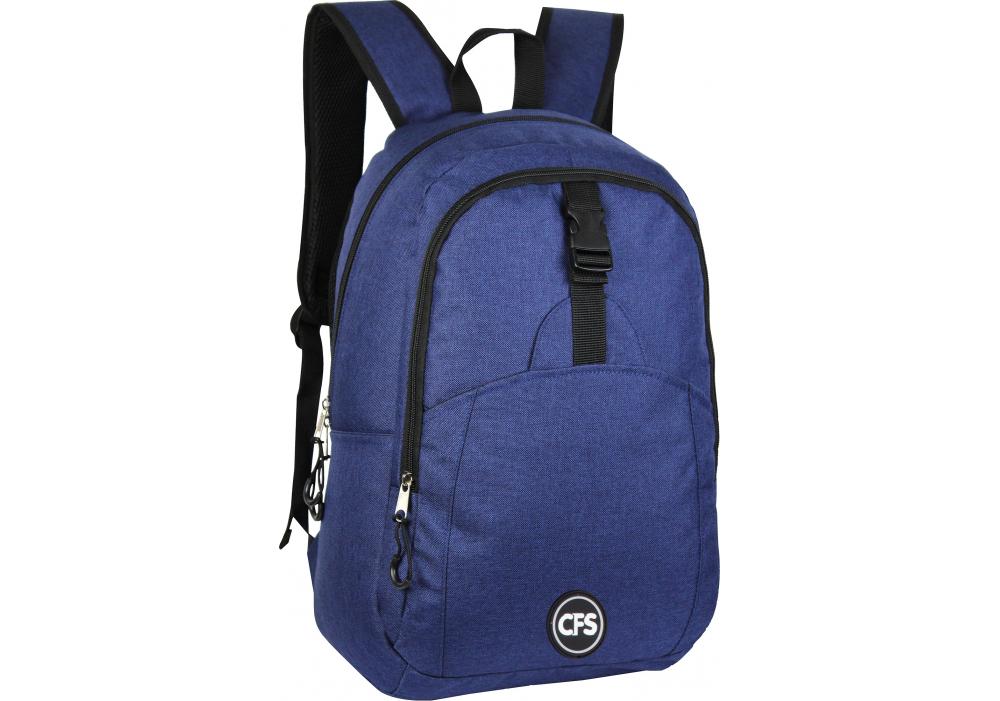 Рюкзак молодежный Cool For School 48x37x15 см 26-35 л Синий (CF86490)
