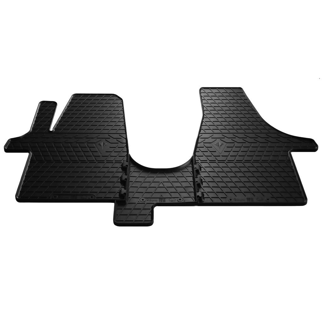 Коврики автомобильные Stingray 2-20241 для Volkswagen T5 Transporter 2003-2010 г резина 3 шт. (20739)