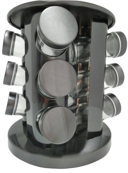 Ємності для спецій Benson BN-142-9 Steel Сріблястий (14424259)