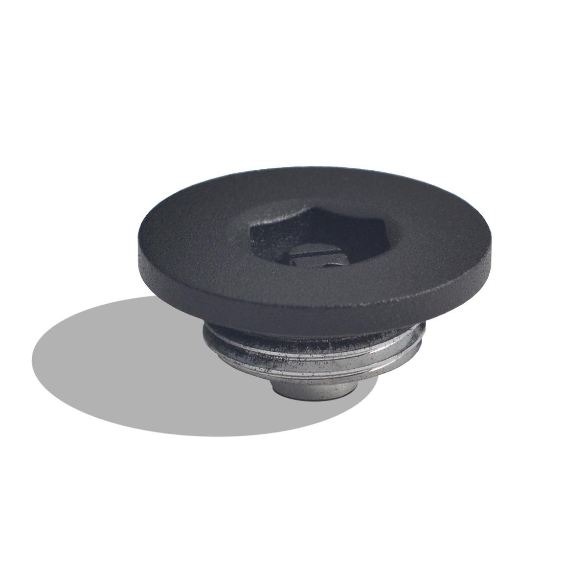 Воздухоотводчик для полотенцесушителей NAVIN 1/2" Черный муар (E25-212777-0032)