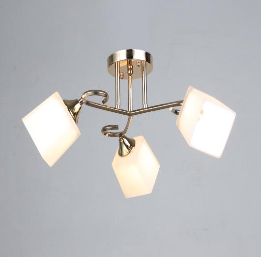 Потолочная люстра Sirius В N3693/3 FG на 3 плафона (000033758)