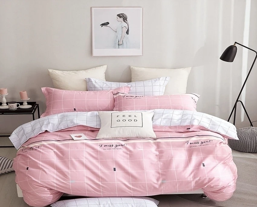 Комплект постільної білизни з компаньйоном TAG tekstil R7625 160x215 см (1652)