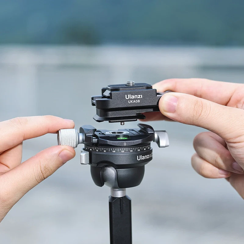 Кронштейн-держатель для камеры Ulanzi UKA08 Camera Foldable L-Bracket 1/4" Black (C023) - фото 10