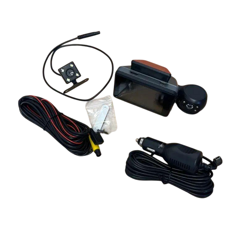 Відеореєстратор з G-сенсором нічною зйомкою та автовключенням 2" 200 mah/microSD/1920х1080P Dash Cam 105×44×30 мм