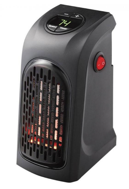 Обогреватель портативный Handy Heater 400 Вт с таймером и пультом (SS-68)