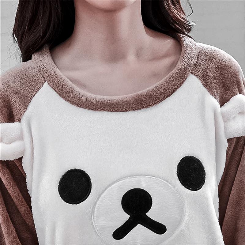 Пижама женская теплая махровая Bear M White - фото 9 Пижама женская теплая махровая Bear M White - фото 9