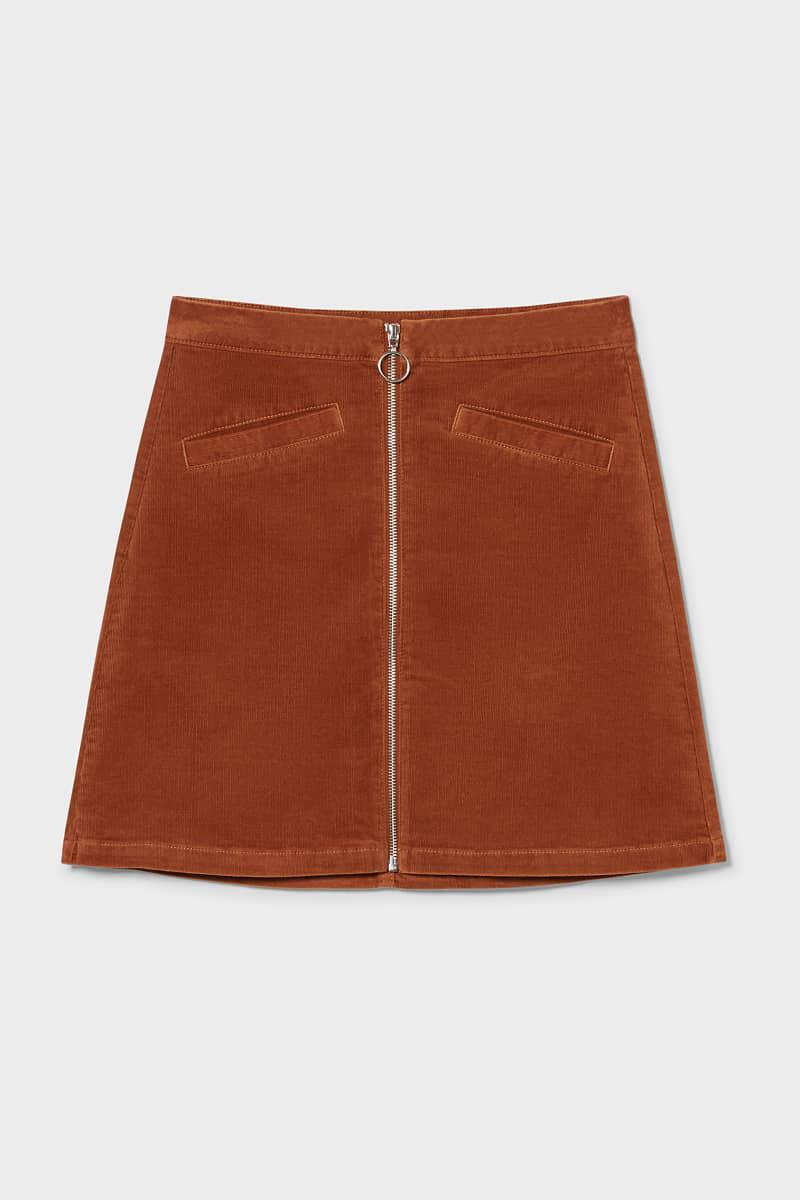 Юбка C&A р. 46 Коричневый (730002114624)