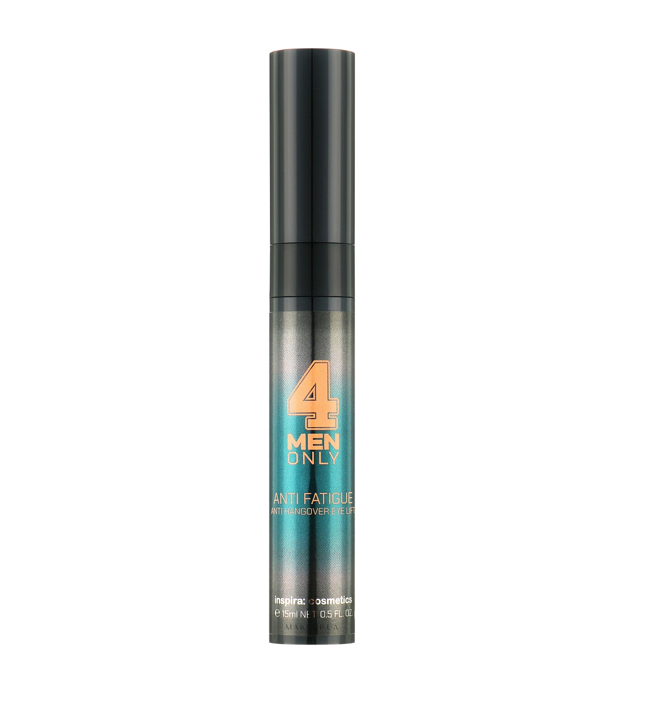 Крем-лифтинг против отеков и темных кругов под глазами Inspira Cosmetics 4 Men Only 15 мл (4251059302348)