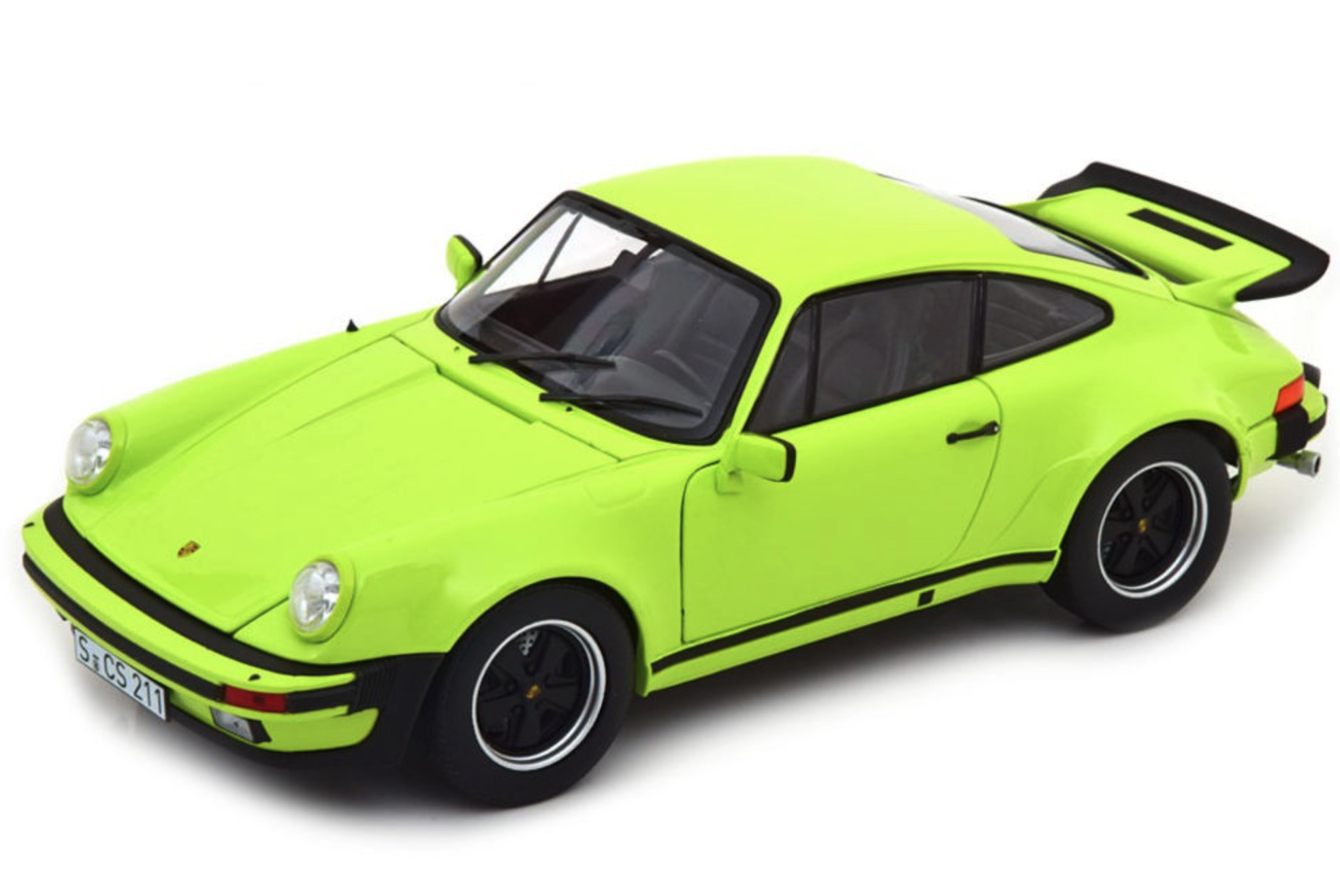 Модель автомобіля Norev 1:18 Porsche 911 930 Turbo Coupe 3.0 1976 Light Green (187666)