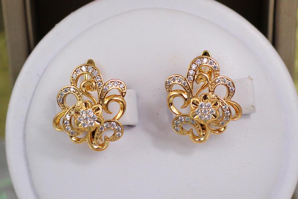 Серьги Xuping Jewelry красивая сказка 1,8 см Золотистый