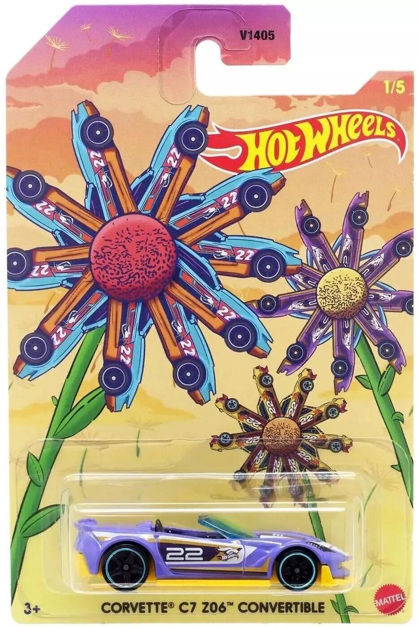 Игрушечная машинка Hot Wheels Corvette C7 Z06 Convertible 2022 Spring Series 1/5 (HDG90)
