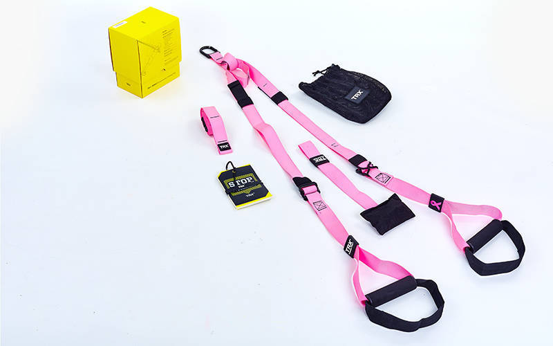 Петли подвесные для функционального тренинга TRX Pro Pack Home Pink