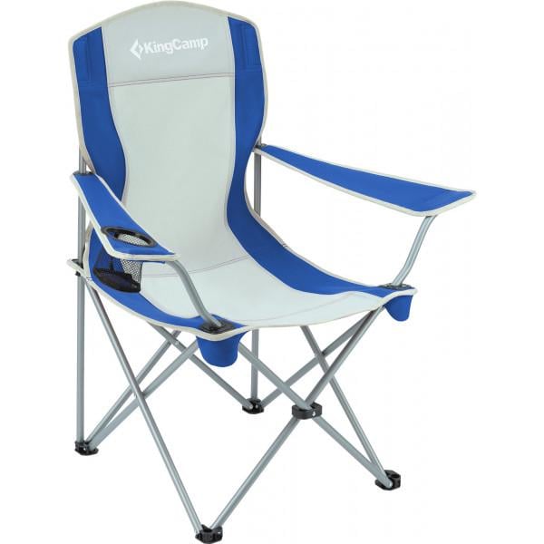 Стілець Kingcamp Arms Chairin Steel Grey/Blue (KC3818)