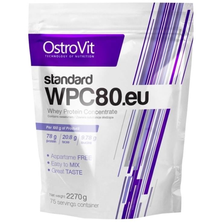 Протеин OstroVit Standard WPC80.eu 2270 г 75 порций Apple Pie Протеин OstroVit Standard WPC80.eu 2270 г 75 порций Apple Pie