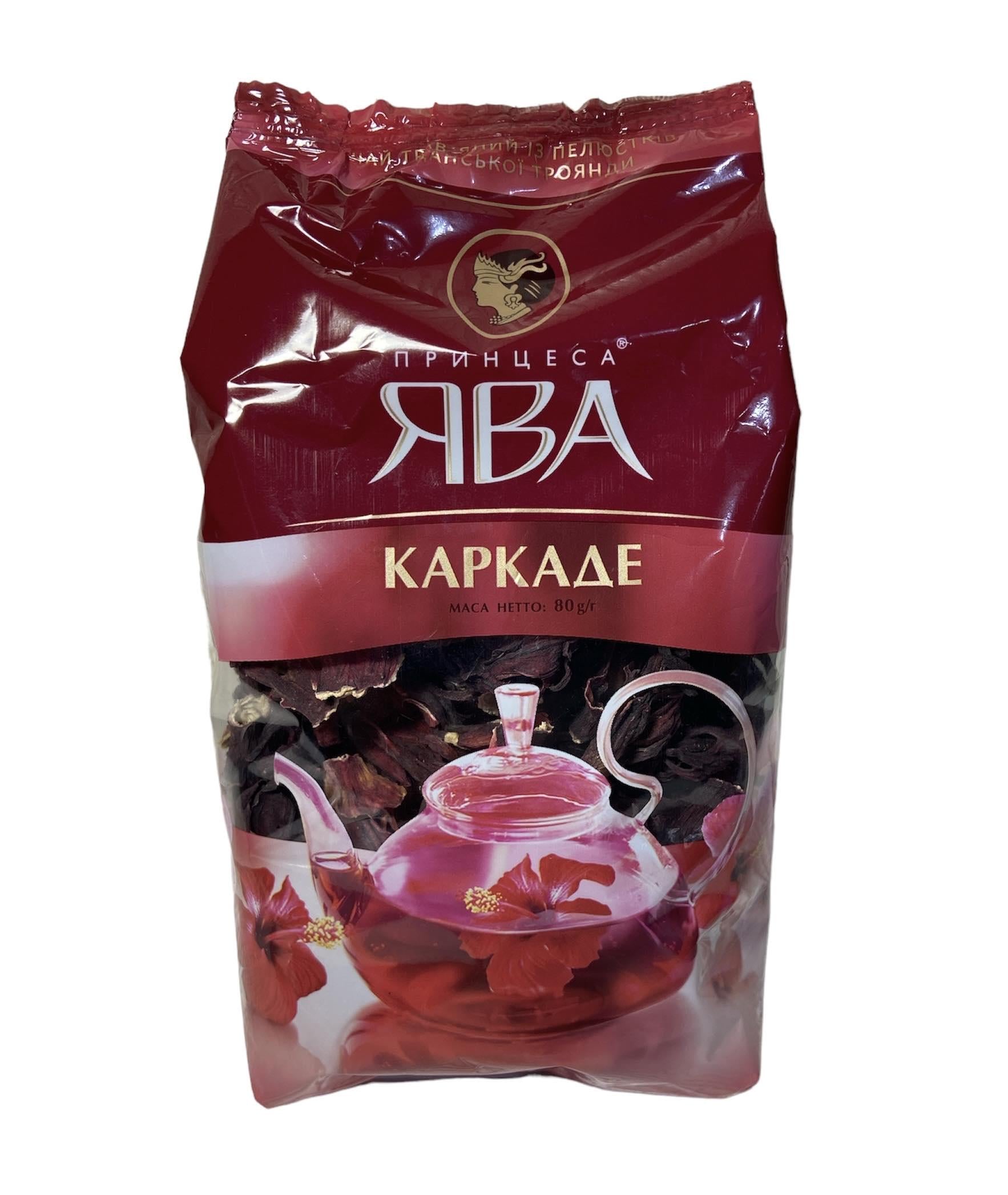 Чай каркаде Принцесса Ява из лепестков суданской розы 80 г (59246) Чай каркаде Принцесса Ява из лепестков суданской розы 80 г (59246)
