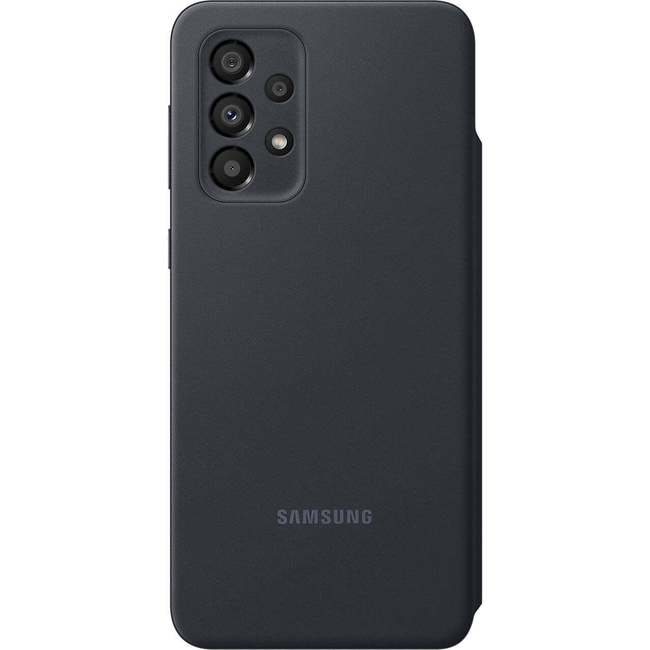 Cмарт чехол книжка Samsung Galaxy A33 SM-A336 Smart S View Wallet Cover Черный - фото 4