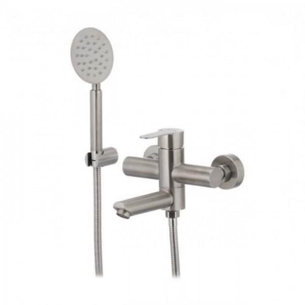 Смеситель для ванны Wezer EKO3-01 1039148 однорычажный Сатин (102543)