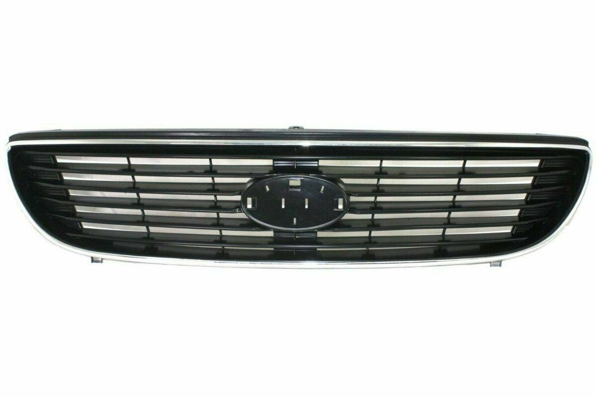 Решетка радиатора AVTM Kia Magentis 2006-2008 без эмблемы Черный (184015990)