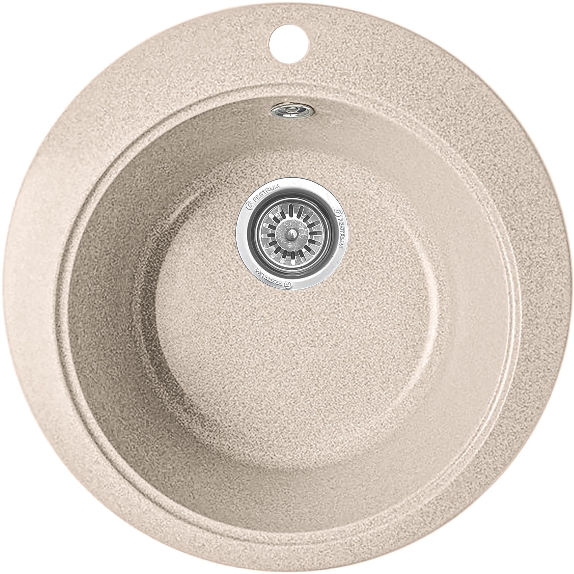 Мойка кухонная EcoLine EL2S 475x475 мм Бежевый