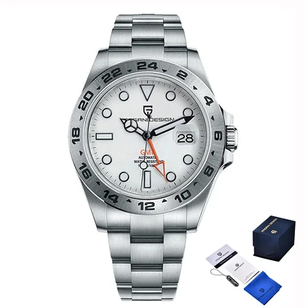 Наручний годинник Pagani Design PD-1682 Silver/White