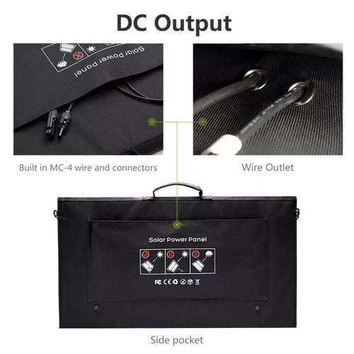 Сонячна батарея ALLPOWERS AP-SP18V100W (027-BLA) - фото 5